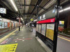 ＜ＪＲ大阪環状線：福島駅＞23:19

時刻通り福島駅に到着。