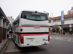 　松江駅に戻り、空港バスに乗り、
