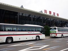 　出雲空港に着きます。