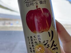 なんだかんだで室堂到着。りんごジュースで喉を潤して休憩しました。疲れたけど楽しかった！
これから乗り物を乗り継いで黒部ダムに行きます。