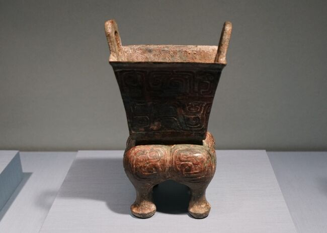 兵馬俑中国馬青銅真鍮製