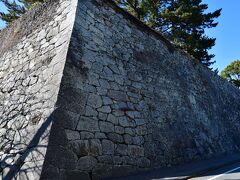 松坂城
二の丸石垣。