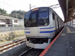 電車での移動