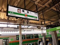 30分弱で東京駅に着きました。
これから新幹線ホームへ向かいます。