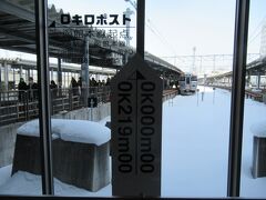 30分弱で函館駅に到着。新幹線と飛行機、この乗り換えはあんまり利便性に差がないかも知れません。