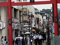 鎌倉駅から鶴岡八幡宮へ向かう通りで一番賑やかなのが、小町通り。老若男女スゴイ人出！