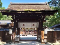 下鴨神社の敷地内にある美麗祈願の河合神社です。