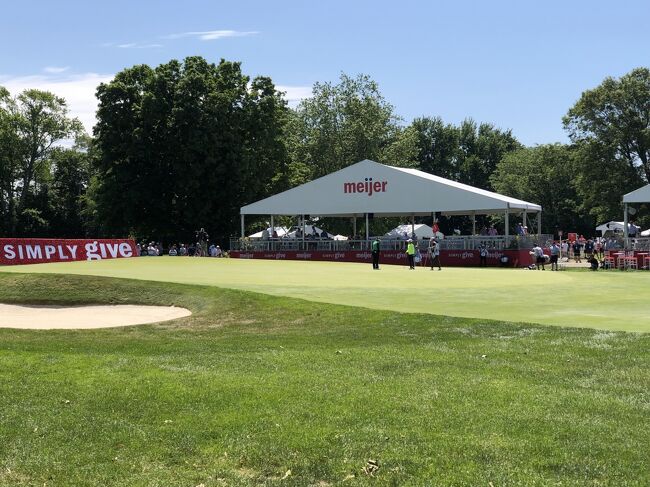 女子プロゴルフ観戦 ミシガン州グランドラピッズ Meijer LPGA Classic