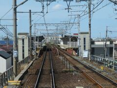 2022.05.28　名鉄一宮ゆき急行列車車内
東枇杷島を通過。