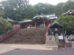 さて、こちらは　諏訪神社です。
長崎くんちで有名です