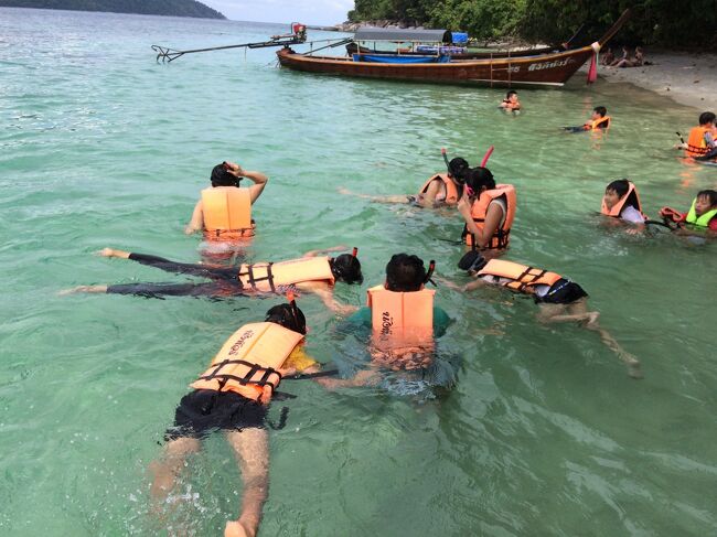 シュノーケルに参加