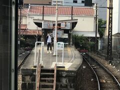芦原町駅を出ると、あっという間に終点の汐見橋駅に到着。
約10分のショートトリップ。
