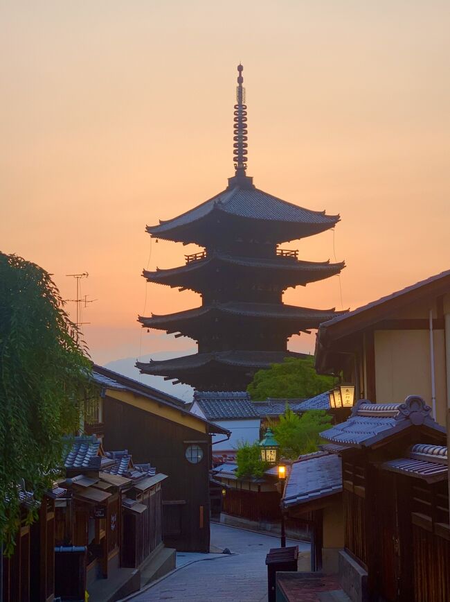 夕暮れの八坂の塔、歴史を感じる六波羅蜜寺、建仁寺2022』京都の