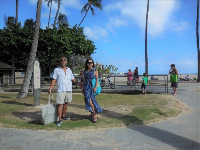 ハワイに来て、本当に良かったですよ。<br />明後日は、帰りたくないんだけどね、本当は...。