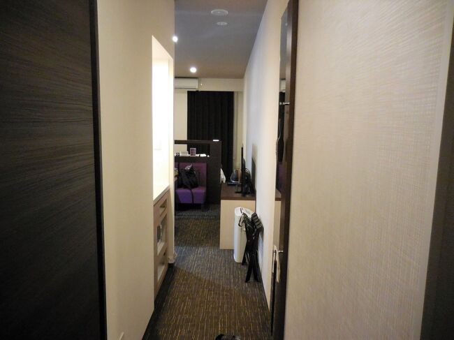 一泊だけだからと、安い部屋を選んだ結果がこの通り。