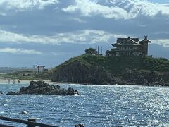 蕪島はバスから見るだけ。