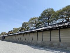 京都御所の外壁