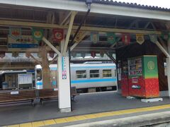 阿波池田駅で停車。