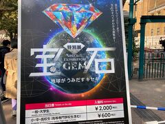 上野の国立科学博物館で開催（６月19日まで）されている特別展「宝石　地球がうみだすキセキ」を見てきました。