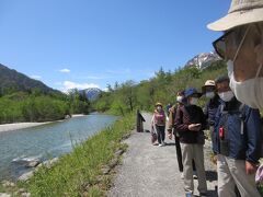 上高地梓川の清流