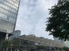 東京駅八重洲口から集合場所へ向かう。