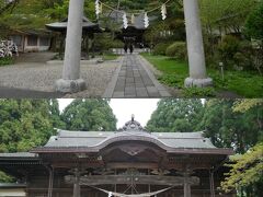 公園内にあるもう１つの神社、彌高（いやたか）神社。
さっきの八幡秋田神社よりはこっちの方が少し大きいような。