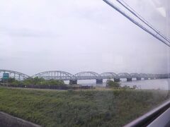  木曽川を越えて三重県に入ります。