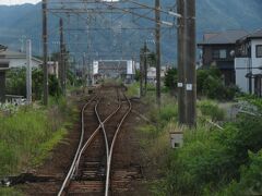 2022.06.12　鹿児島中央ゆき普通列車車内
特急停車駅の帖佐。