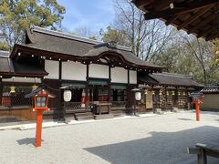 下鴨神社の摂社で神武天皇の母である玉依姫命をお祀りされている河合神社