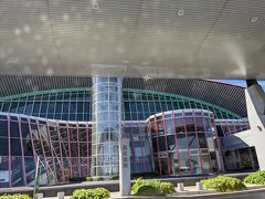 高松空港に到着です。