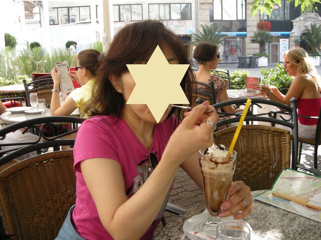 この日はかなり暑かったので、私もアイスコーヒー。<br />とても美味しかった！