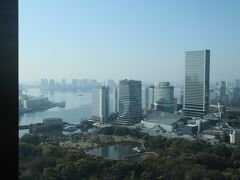 コンラッド東京　チャイナブルーからの眺望