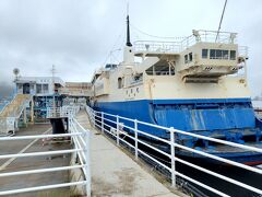 港に係留されている「青函連絡船 摩周丸」です。
現在は、記念館（500円）として内部公開しています。