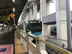 さて、地元東十条駅を5時過ぎの京浜東北線南行で出ます。