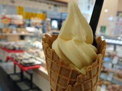 東京から東名・新東名と乗り継いで、岡崎SA。

こちらにある伊藤和四五郎商店の、名古屋コーチン卵を使用したソフトクリームが抜群のおいしさでした。カスタードソフトの名前どおり、卵感がたっぷり。