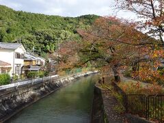 途中で山科疎水と交差します。疎水観光は後程行います。