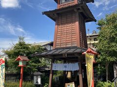 時の鐘のような建物の老舗蕎麦屋『寿庵 喜多院店』