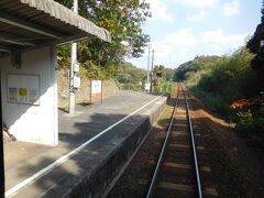 久代駅。秘境駅と言われることもあるそうです。北海道の釧路と同じ読み方。