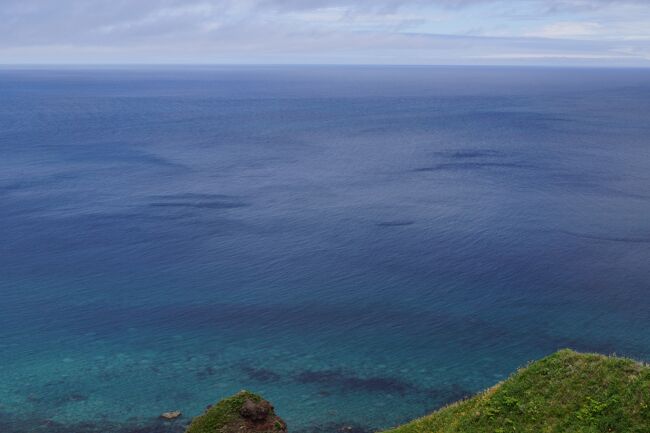 積丹ブルーが色鮮やかに輝いていました。