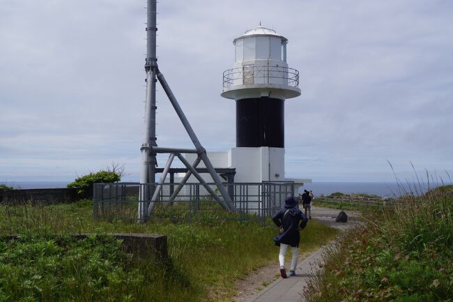 駐車場から３０分で先端に到着しました。