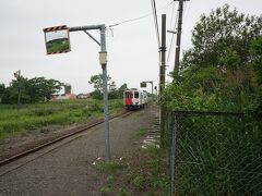 上り快速はなさきを降車しました．

降車駅はどこかというと……