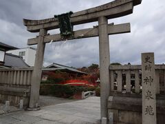 ひいひいおじい様終焉の地の確認を終えると、御朱印おばさんに戻り、二条城前の神泉苑に向かいました。

神泉苑は延暦13年(794)、桓武天皇により造営された禁苑で、当時は約３万坪という広大な敷地だったそうです。桓武天皇による延暦19年(800)の行幸以来、歴代の天皇が行幸された宴遊地という、雅の極致の庭園です。また、天長元年（824）、日本中が日照りの際に弘法大師空海が雨ごいをここで行ったところ、日本中に雨が降ったそうで、それ以降多くの名僧が祈雨修法を行う場にもなったそうです。