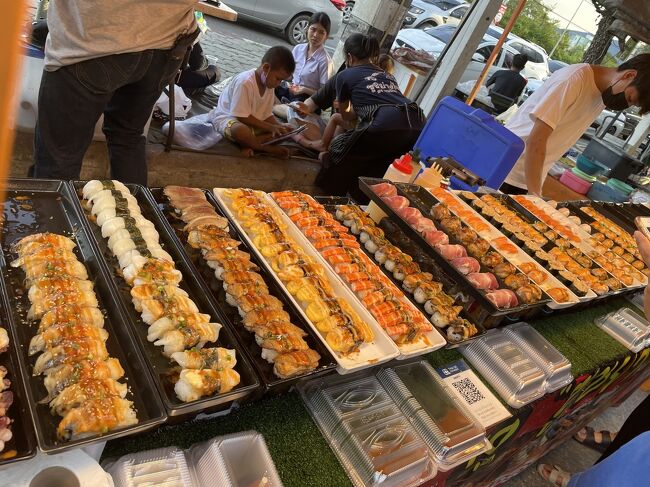 謎のお寿司も人気でした。