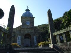 全国的に珍しい石造りの天主堂　頭ケ島天主堂