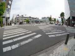 松本駅からドーミーイン前を抜けて