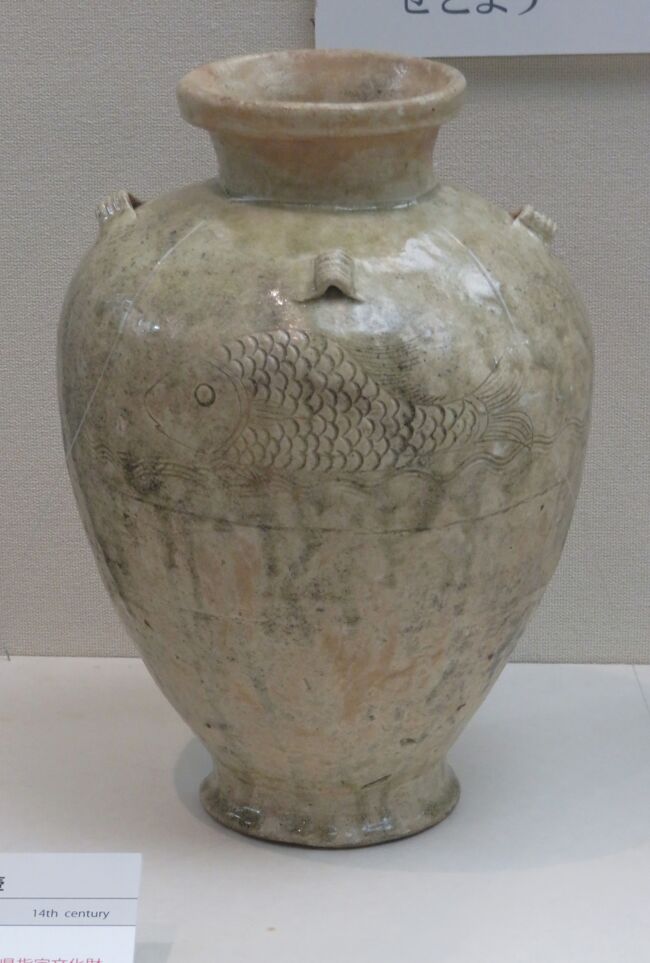 伝】平安～鎌倉時代　古瀬戸　灰釉　双耳広口　壺【検索　須恵器　猿投　新羅　土器 ysf_10532_1-300x300.png