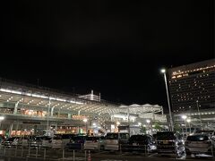 広島空港からシャトルバスで広島駅へ到着