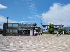 塩尻駅10:28に到着しました。
ここからはカーシェアで移動します。