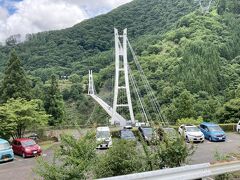 道の駅を離れて急坂を上り、上野スカイブリッジへ。