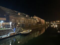 夜の小樽運河、素敵です*:.。.:* ゜( n´∀｀)n゜*:.。.:*